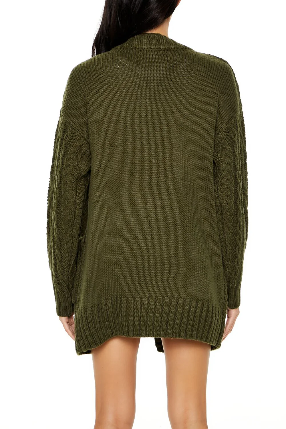 Chunky Knit Cardigan Sweater - Image 5