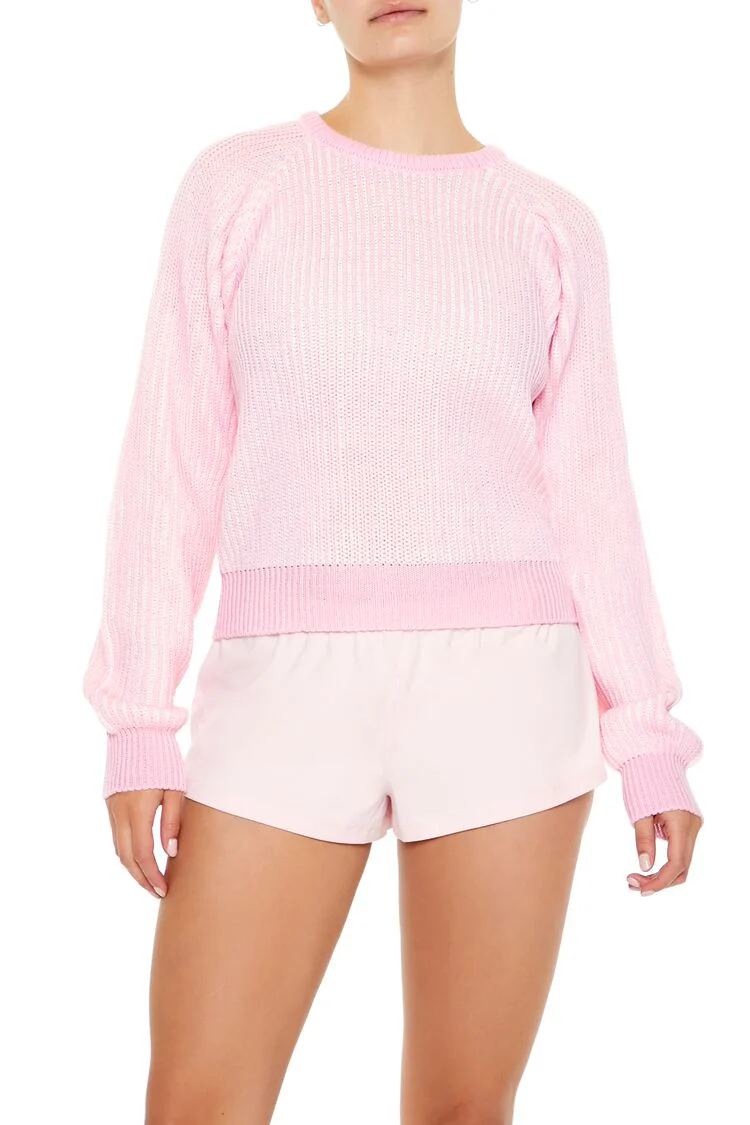 Striped Ribbed Knit Sweater - Image 6