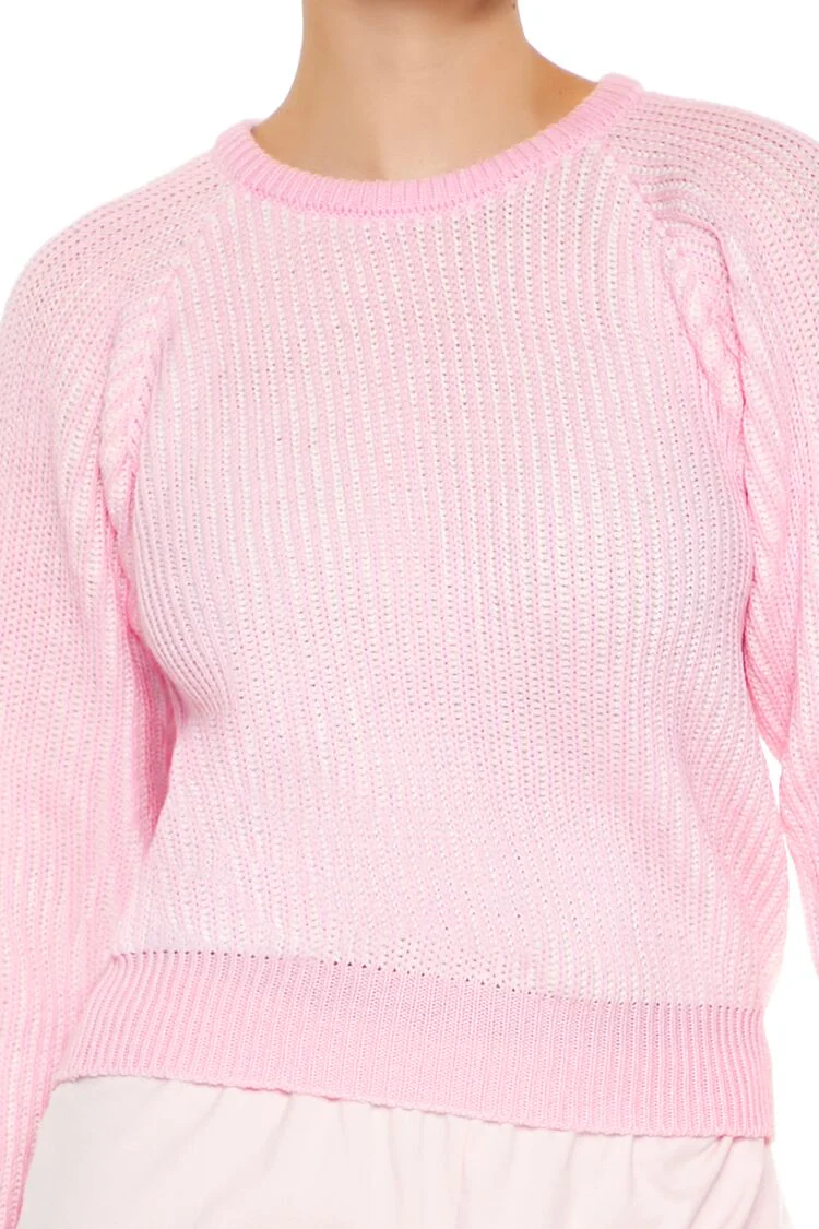 Striped Ribbed Knit Sweater - Image 8