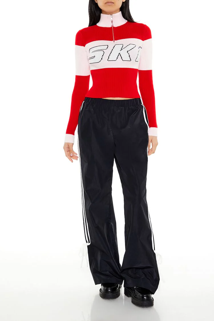 Colorblock Ski Half-Zip Sweater - Image 2