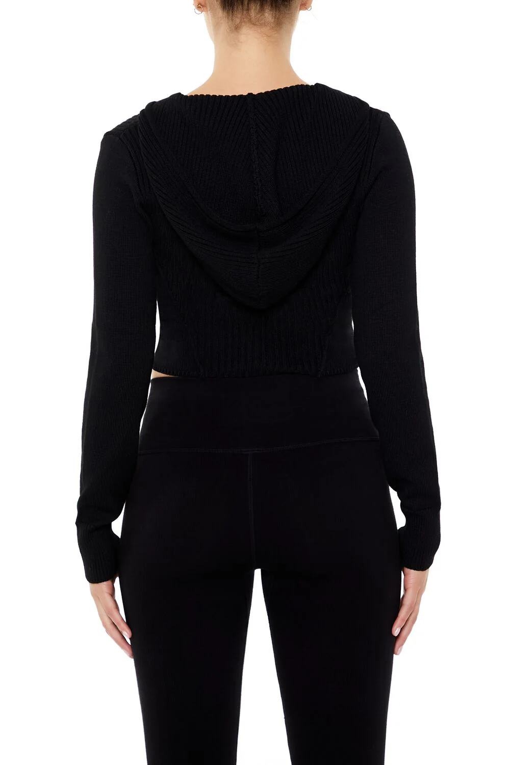 Hooded Zip-Up Sweater - Image 5