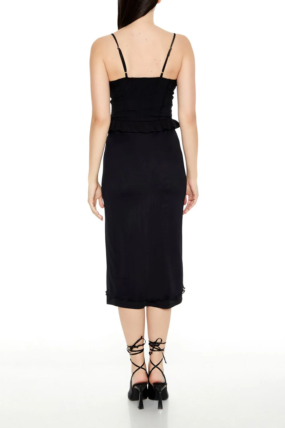 Mesh Midi Column Skirt - Image 4