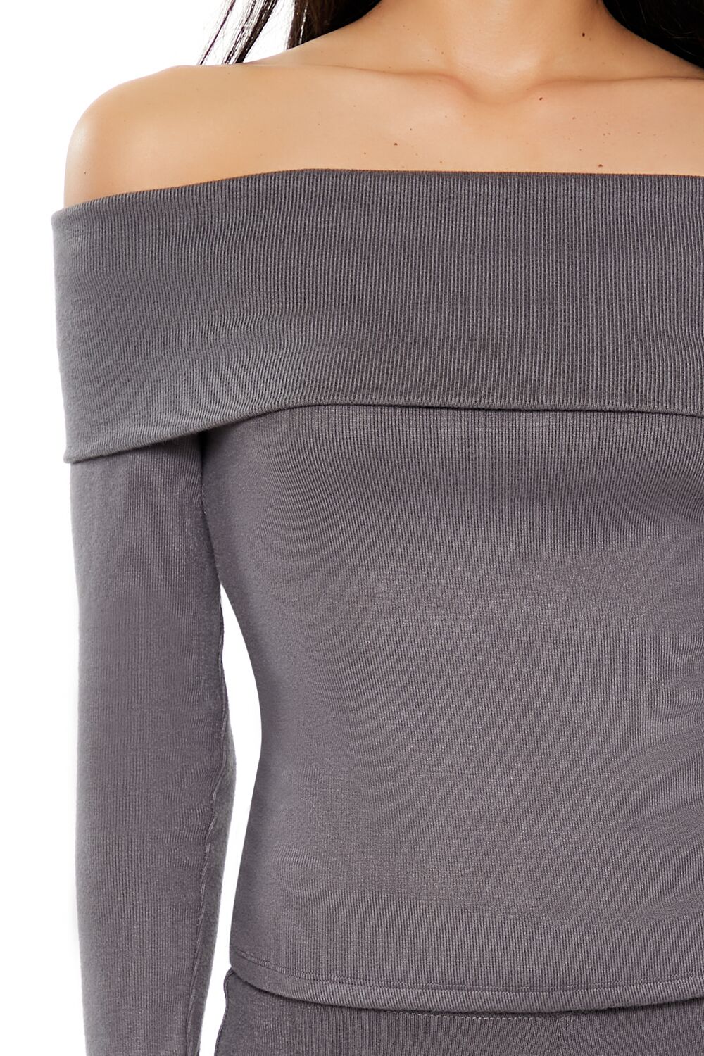Foldover Off-the-Shoulder Top - Image 3