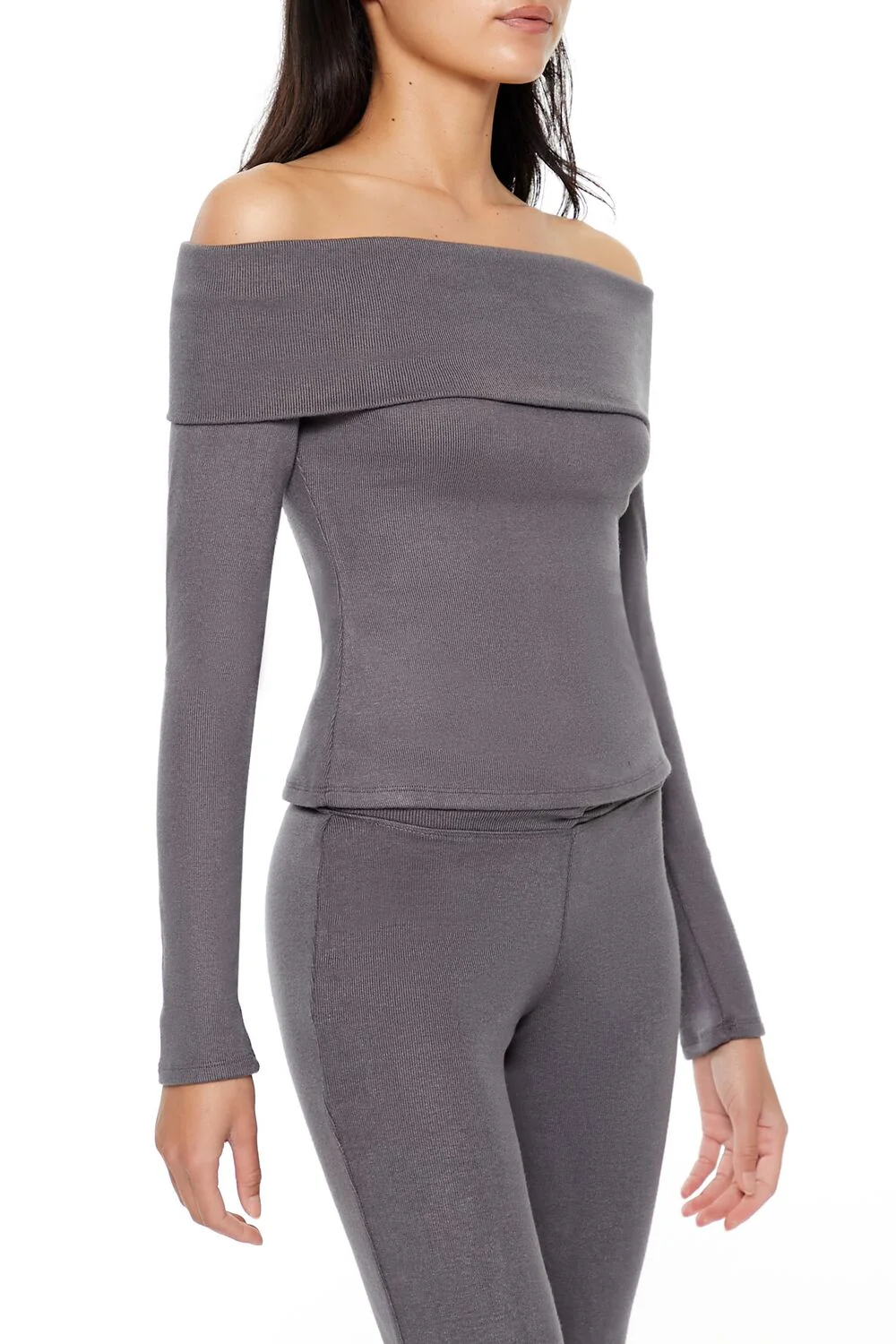 Foldover Off-the-Shoulder Top - Image 4