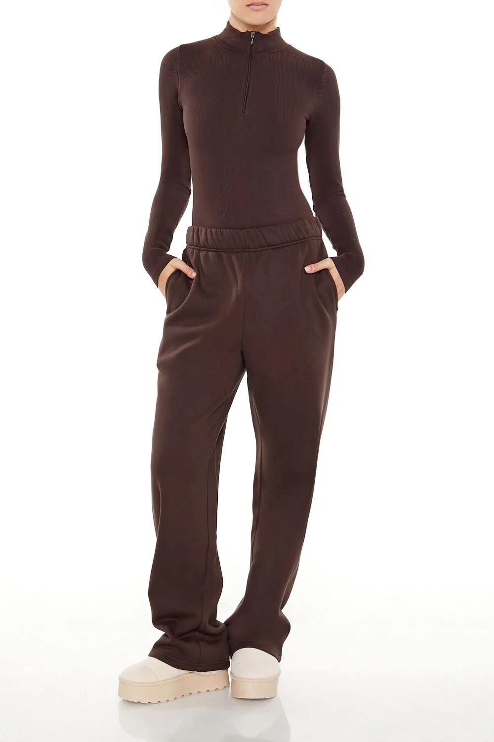 Seamless Half-Zip Bodysuit - Image 11