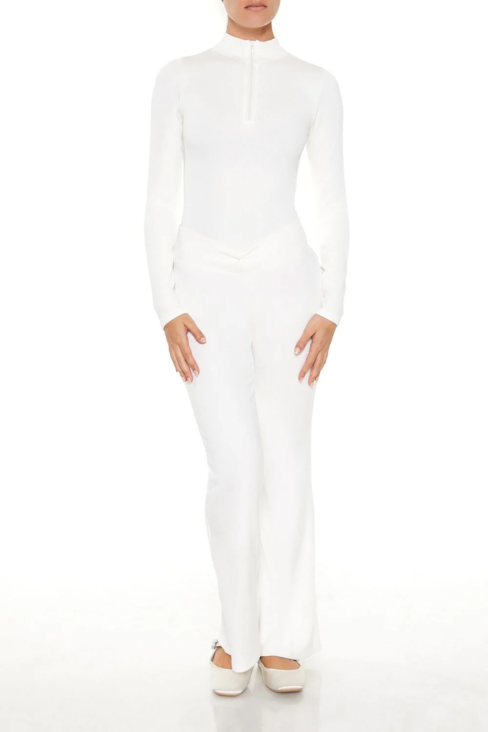 Seamless Half-Zip Bodysuit - Image 6
