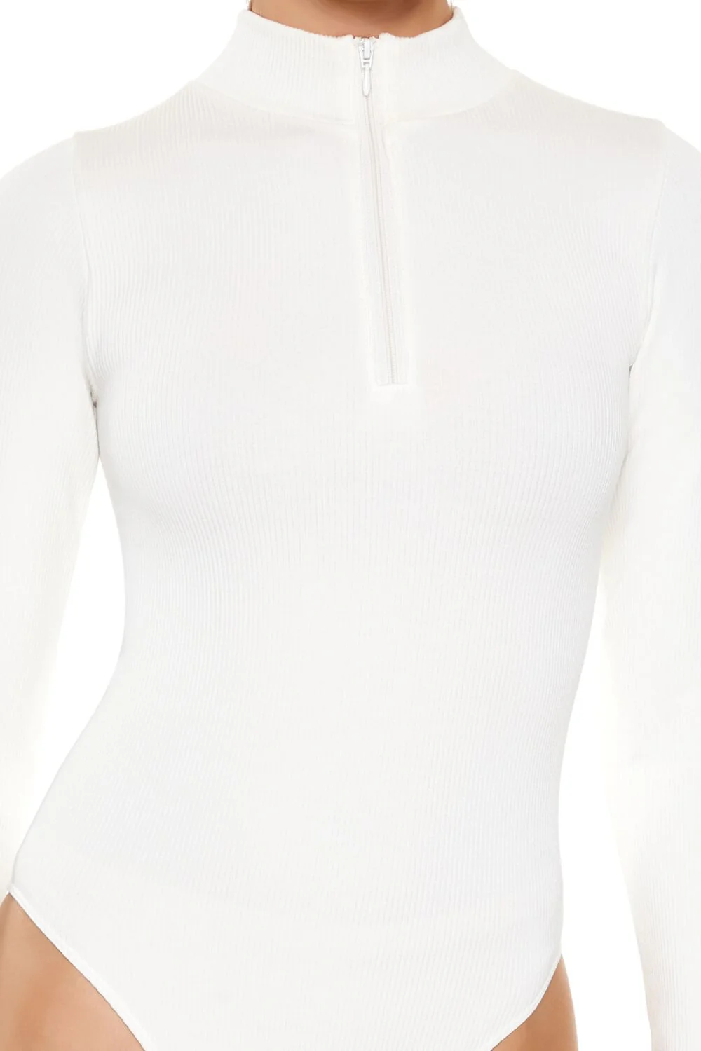 Seamless Half-Zip Bodysuit - Image 8