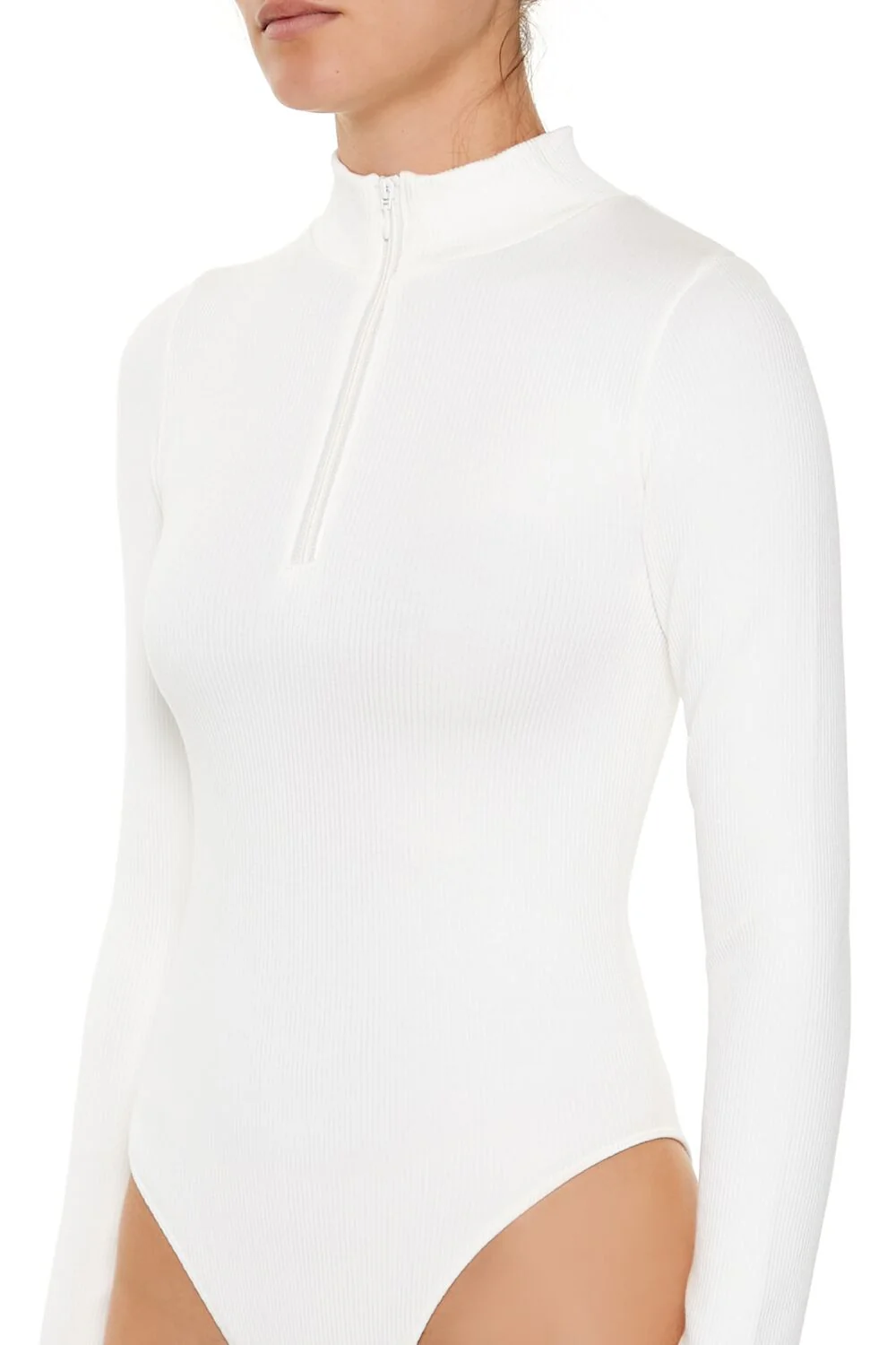 Seamless Half-Zip Bodysuit - Image 9