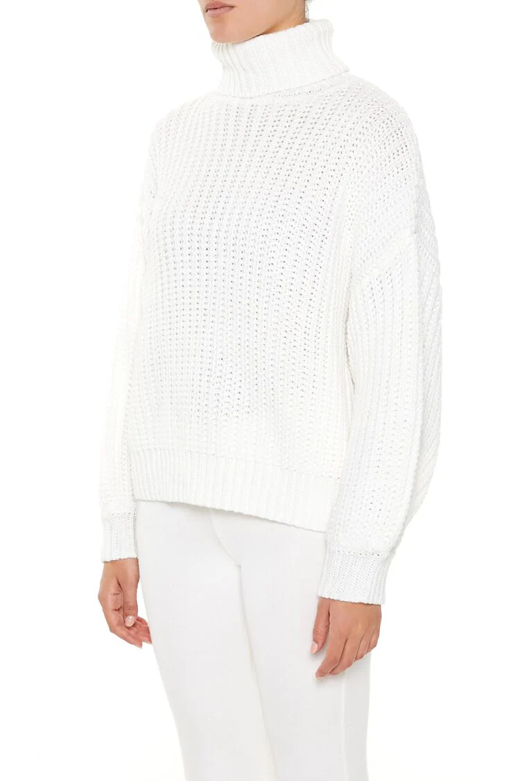 Turtleneck Knit Sweater - Image 4