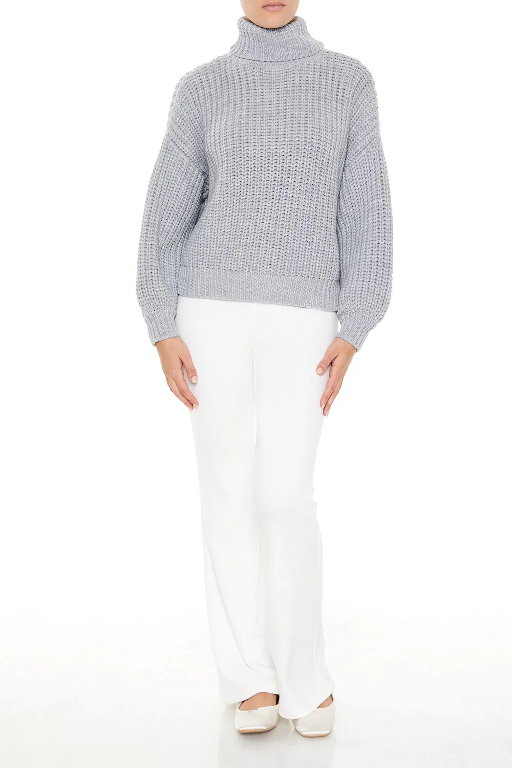 Turtleneck Knit Sweater - Image 7