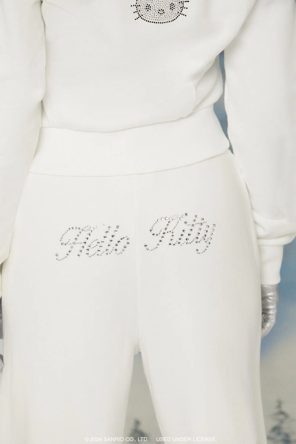 Rhinestone Hello Kitty Sweatpants - Image 6