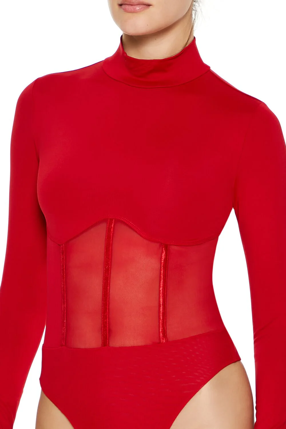 Contour Sculpt Corset Bodysuit - Image 9
