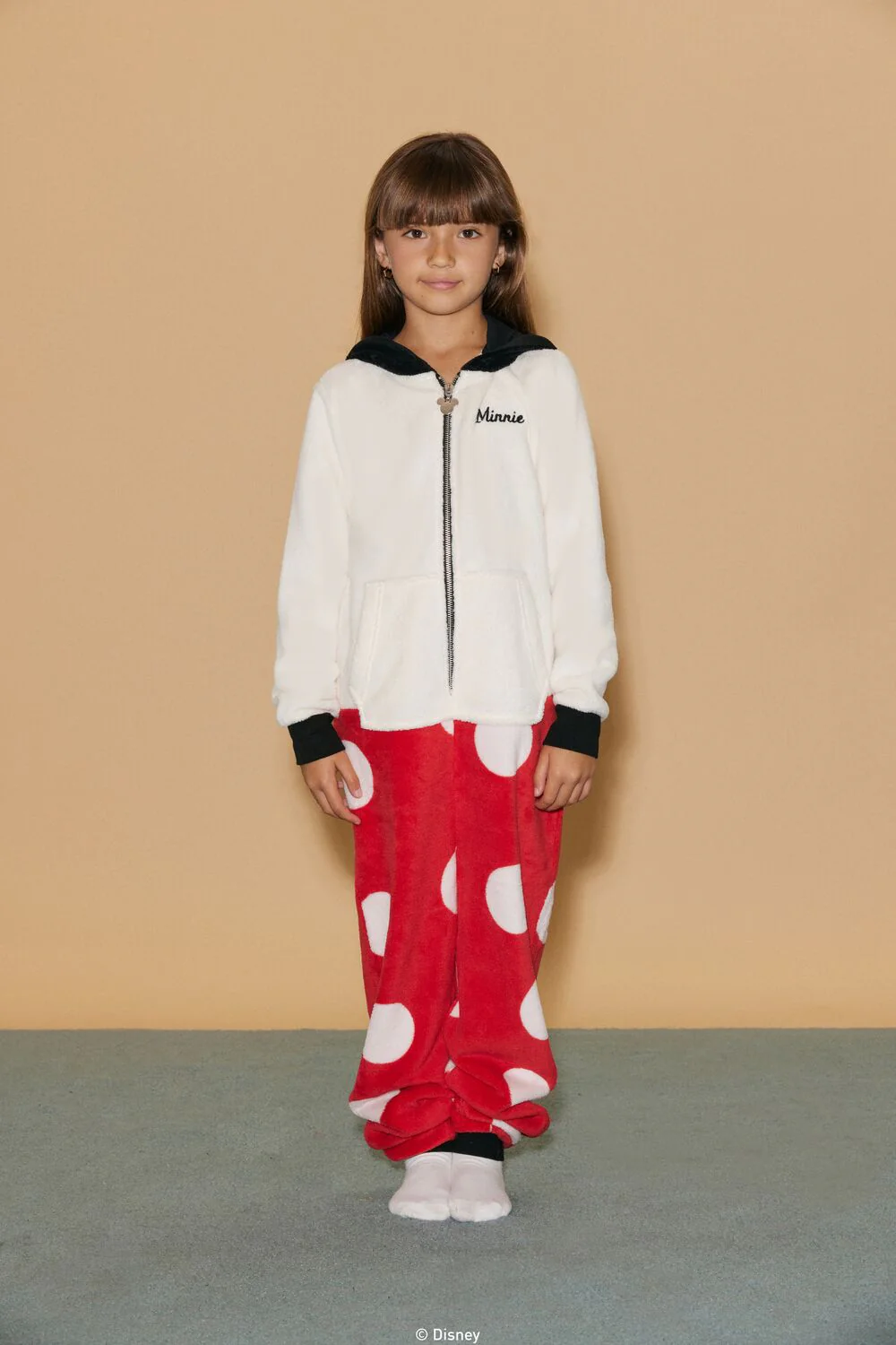 Girls Disney Minnie Mouse Pajama Jumpsuit (Kids) - Image 3