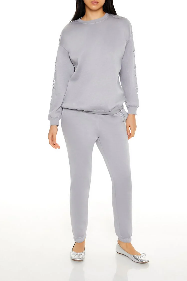 Glitter Lightning Bolt Pullover - Image 2