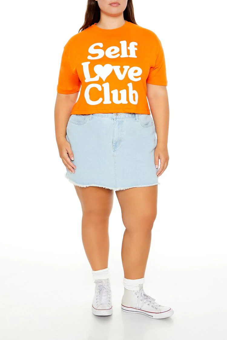 Plus Size Self Love Club Tee - Image 2
