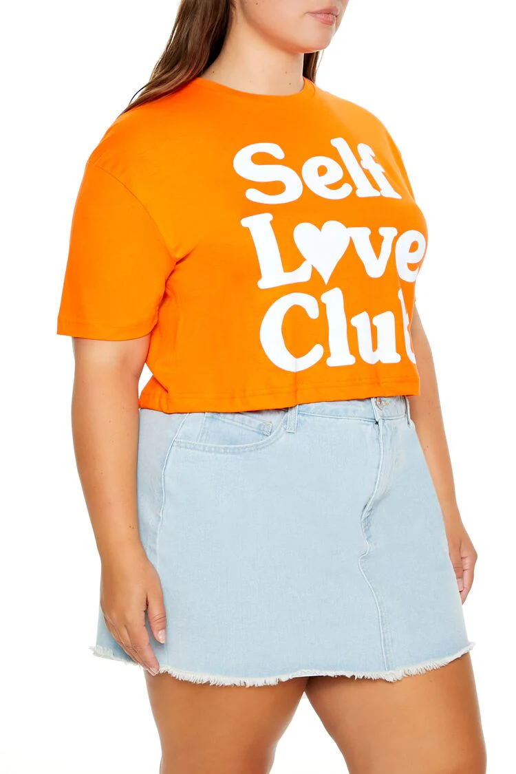 Plus Size Self Love Club Tee - Image 4