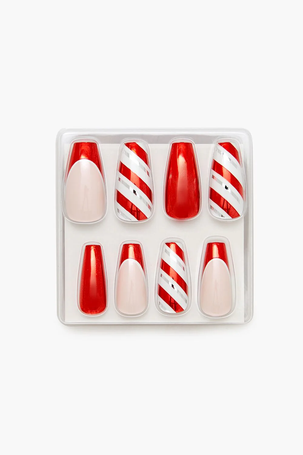 Peppermint Candy Press-On Nails - Image 2