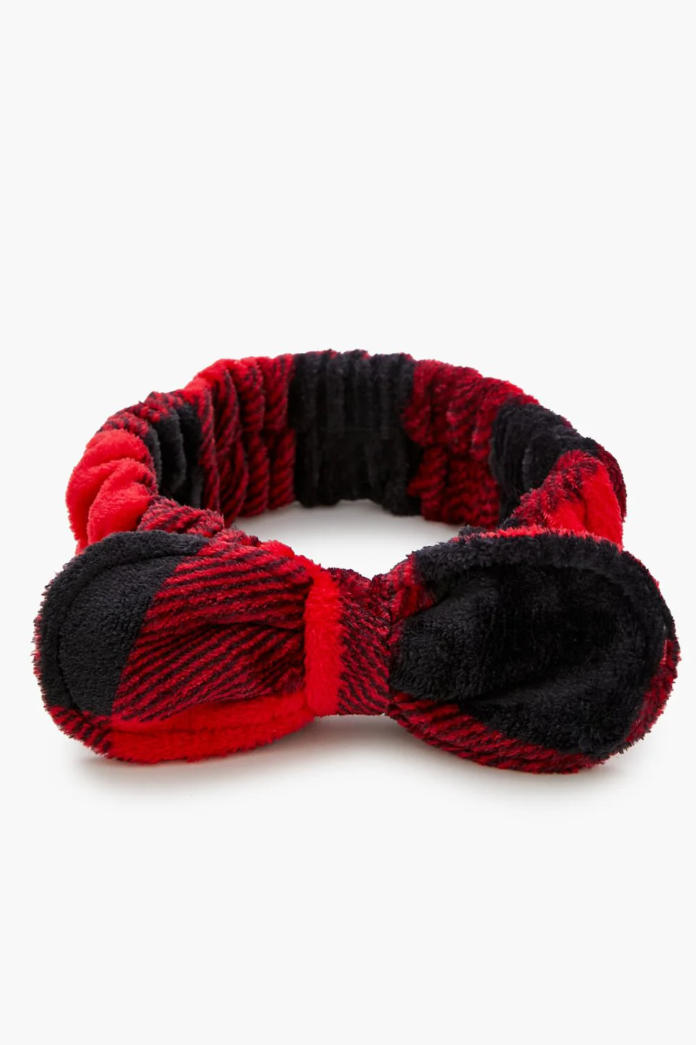 Plush Plaid Headwrap - Image 2