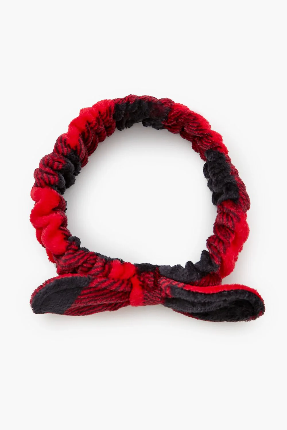 Plush Plaid Headwrap - Image 3