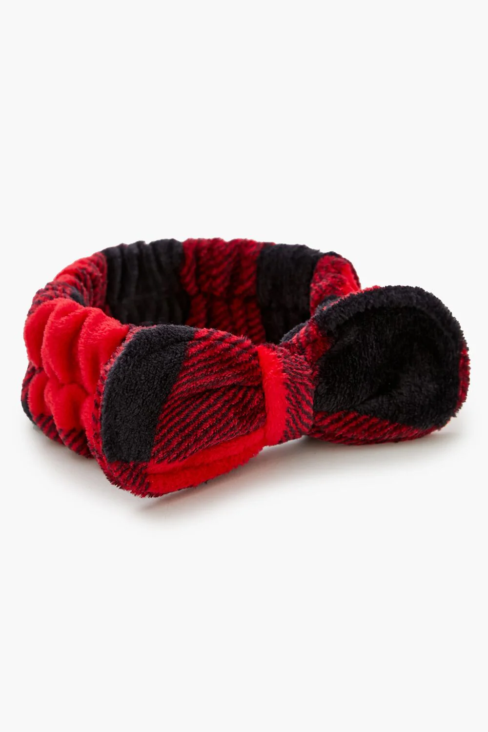 Plush Plaid Headwrap - Image 4