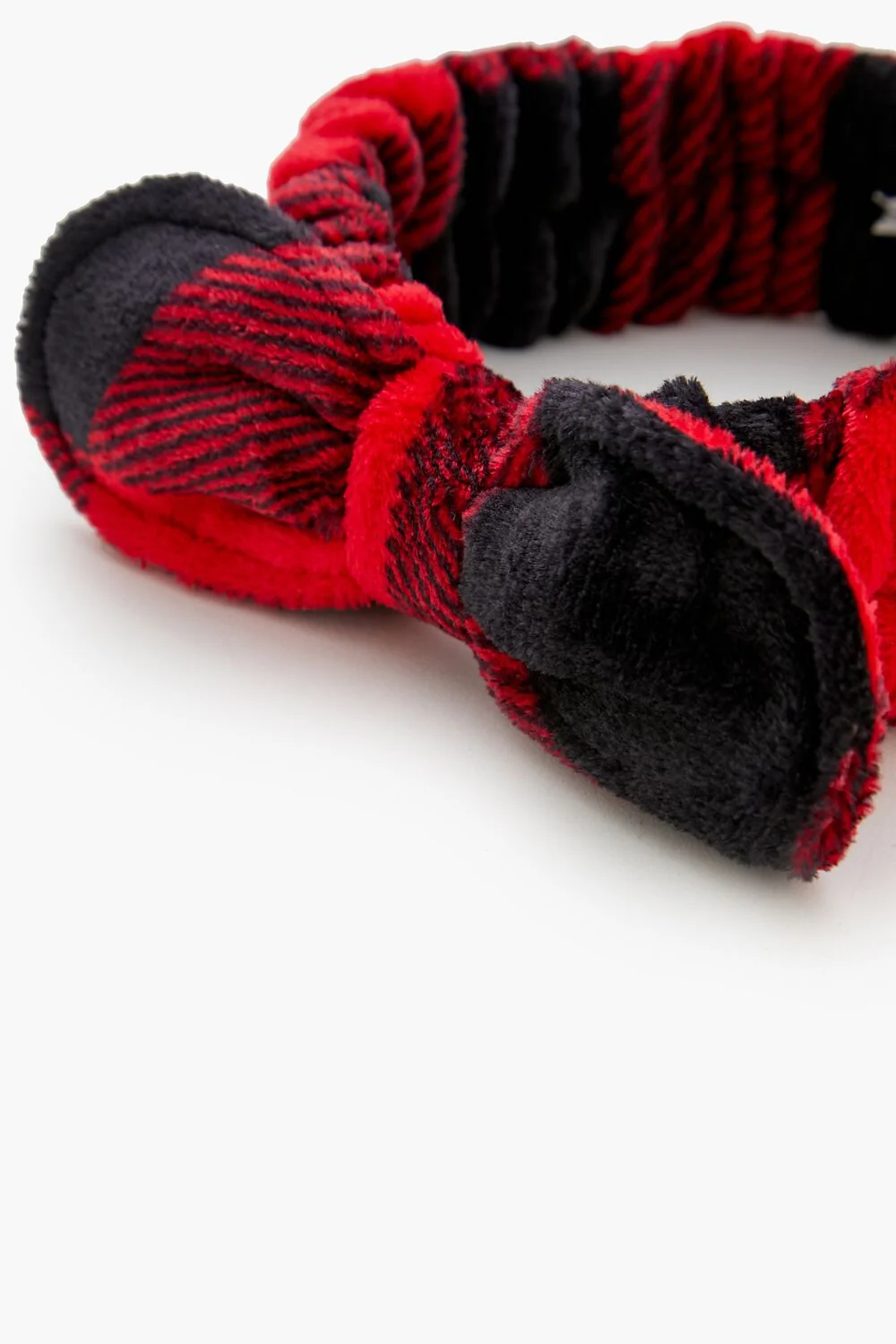Plush Plaid Headwrap - Image 5