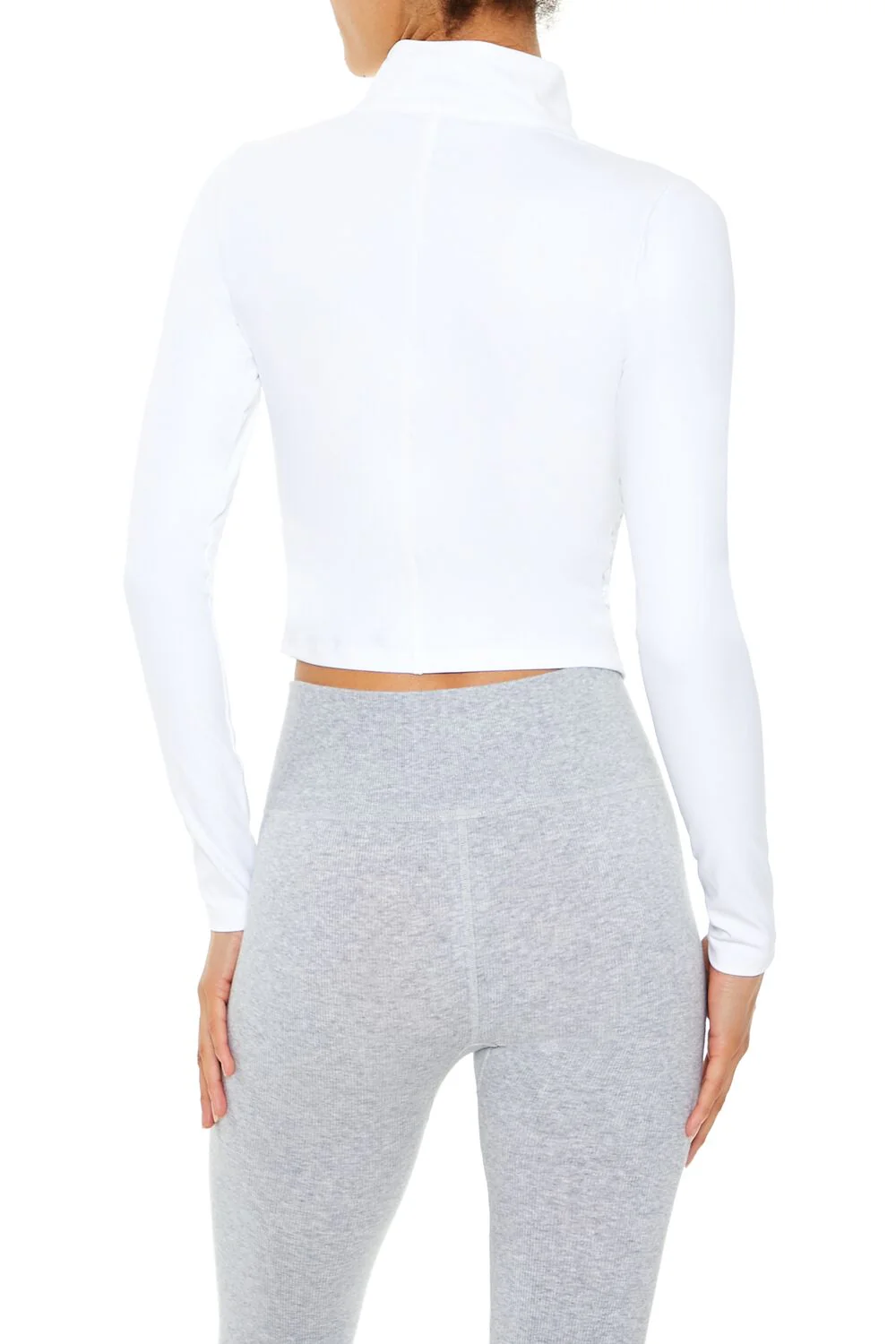Active Ruched Zip-Up Jacket - Image 5