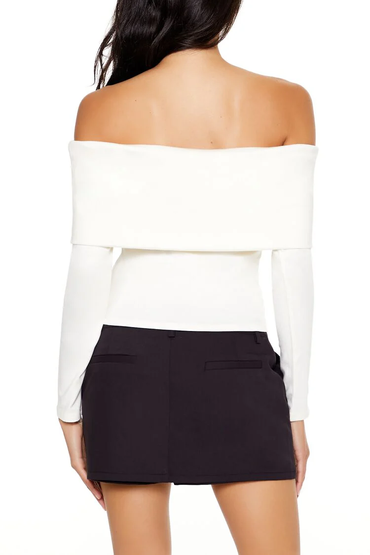 Off-the-Shoulder Crop Top - Image 5