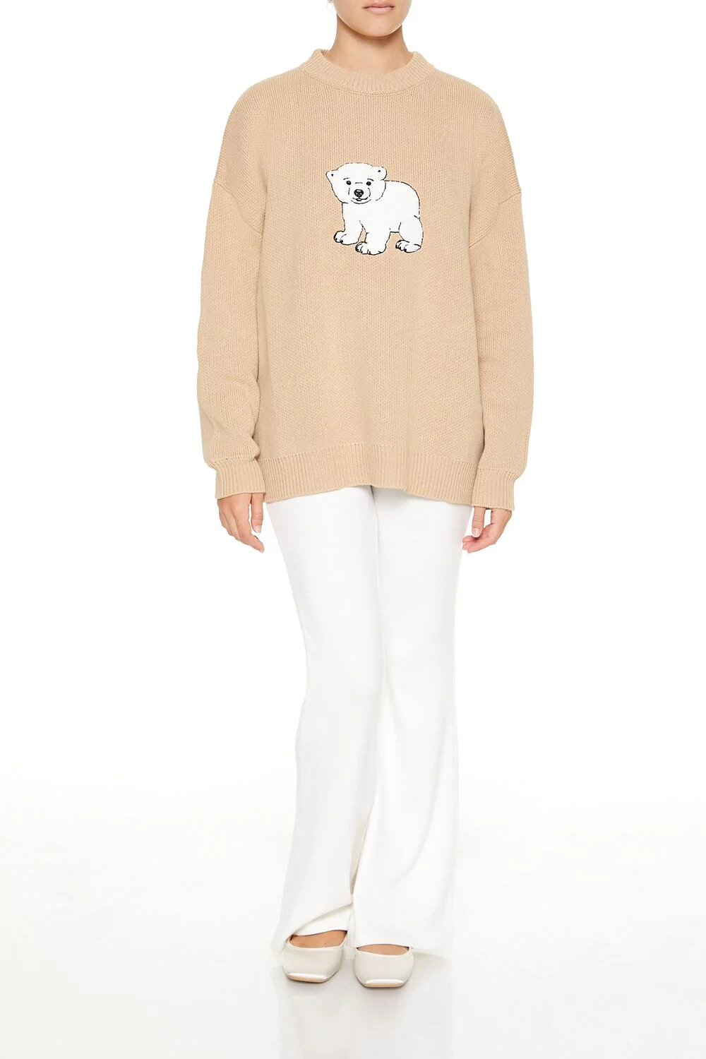 Polar Bear Crew Sweater - Image 2