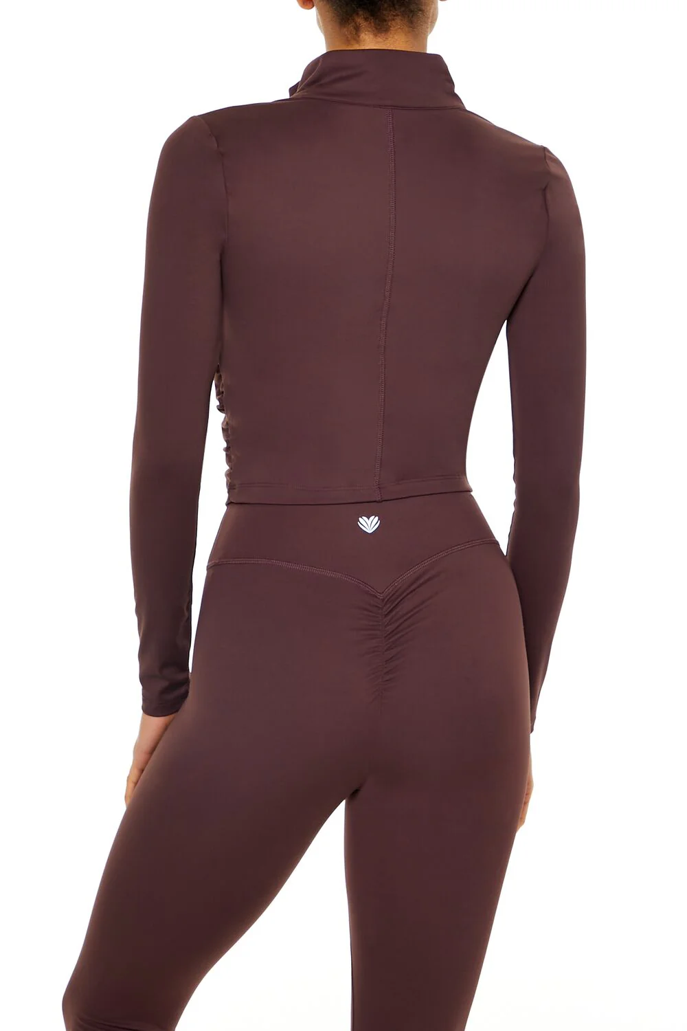 Active Ruched Zip-Up Jacket - Image 5