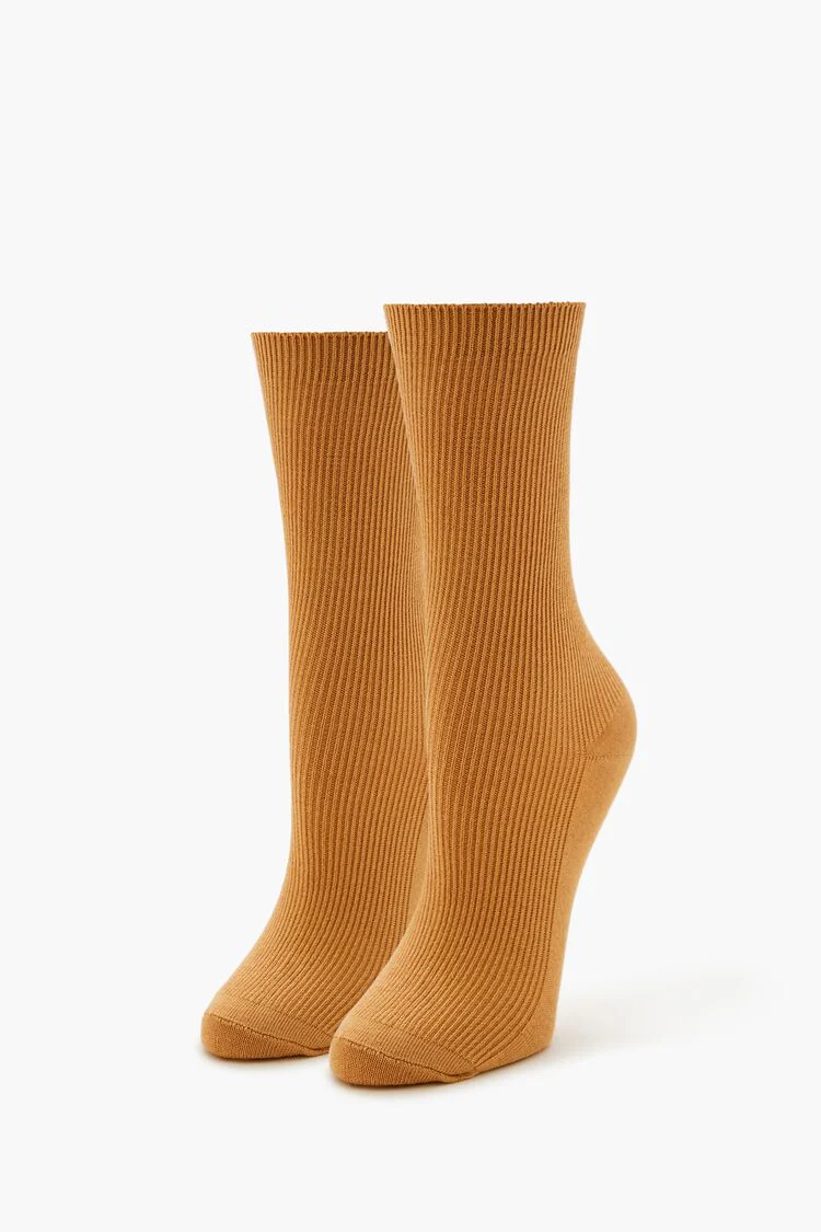 Ribbed Crew Socks - Image 10