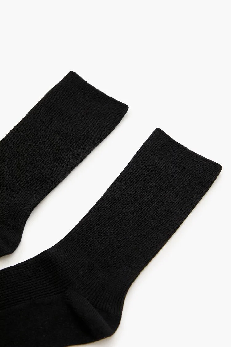 Ribbed Crew Socks - Image 3