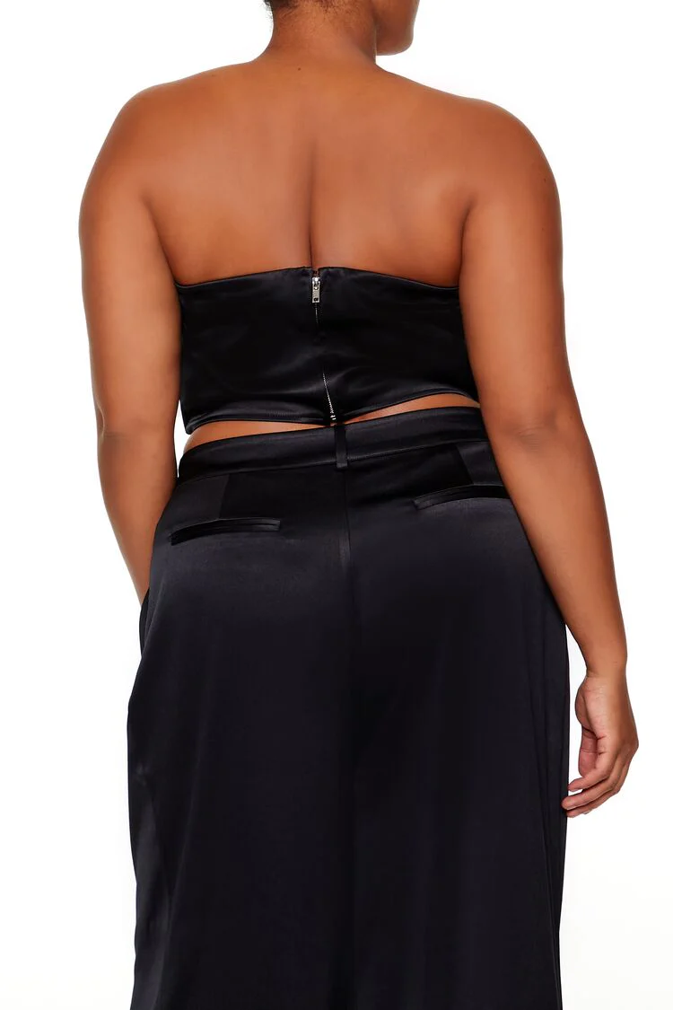 Plus Size Sweetheart Bustier Tube Top - Image 10