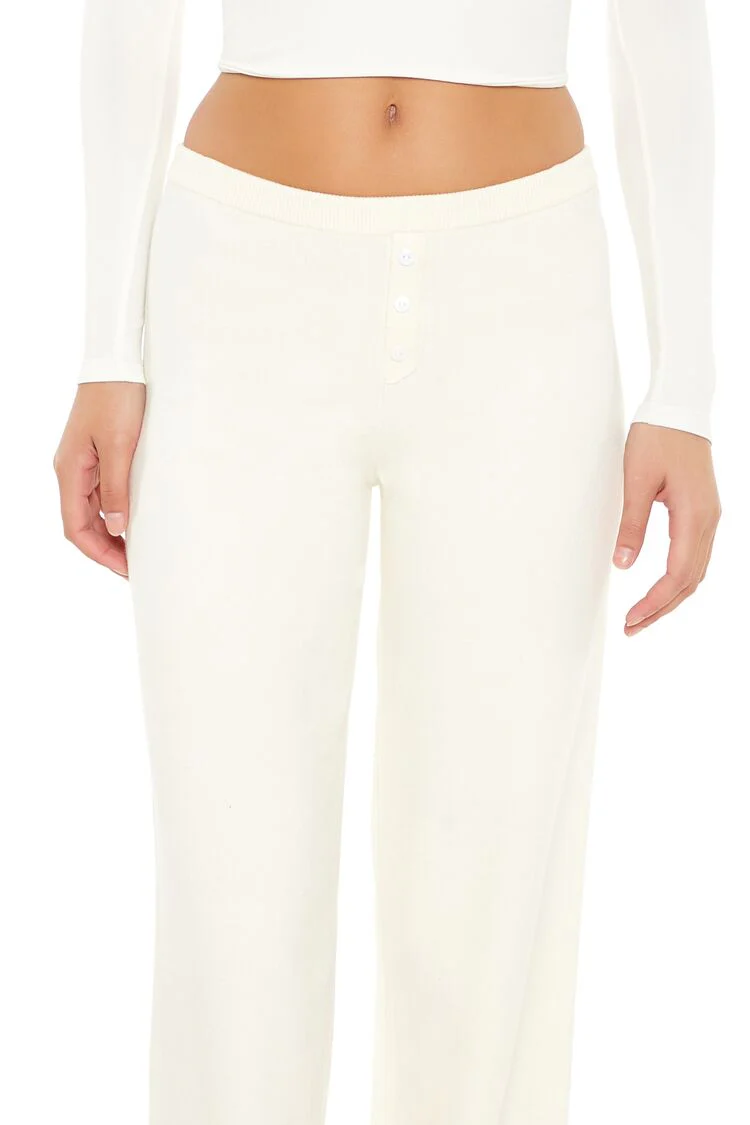 Sweater-Knit Straight-Leg Pants - Image 5