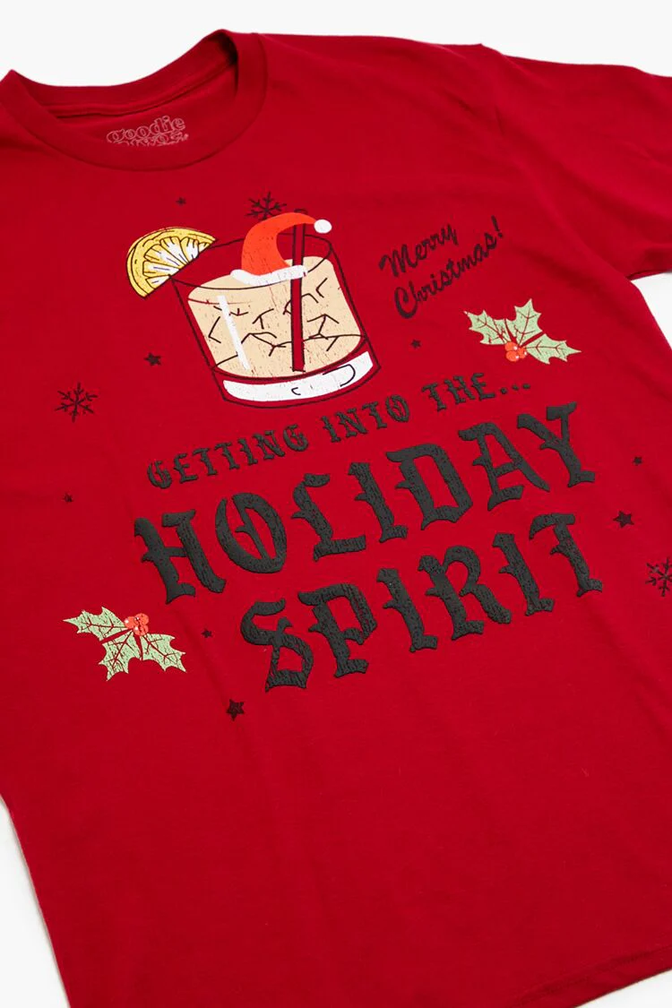 Holiday Spirit Graphic Tee - Image 3