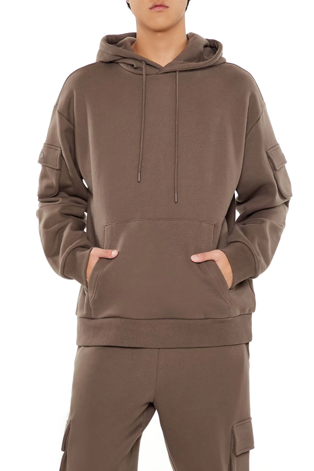 French Terry Cargo Hoodie - Image 6