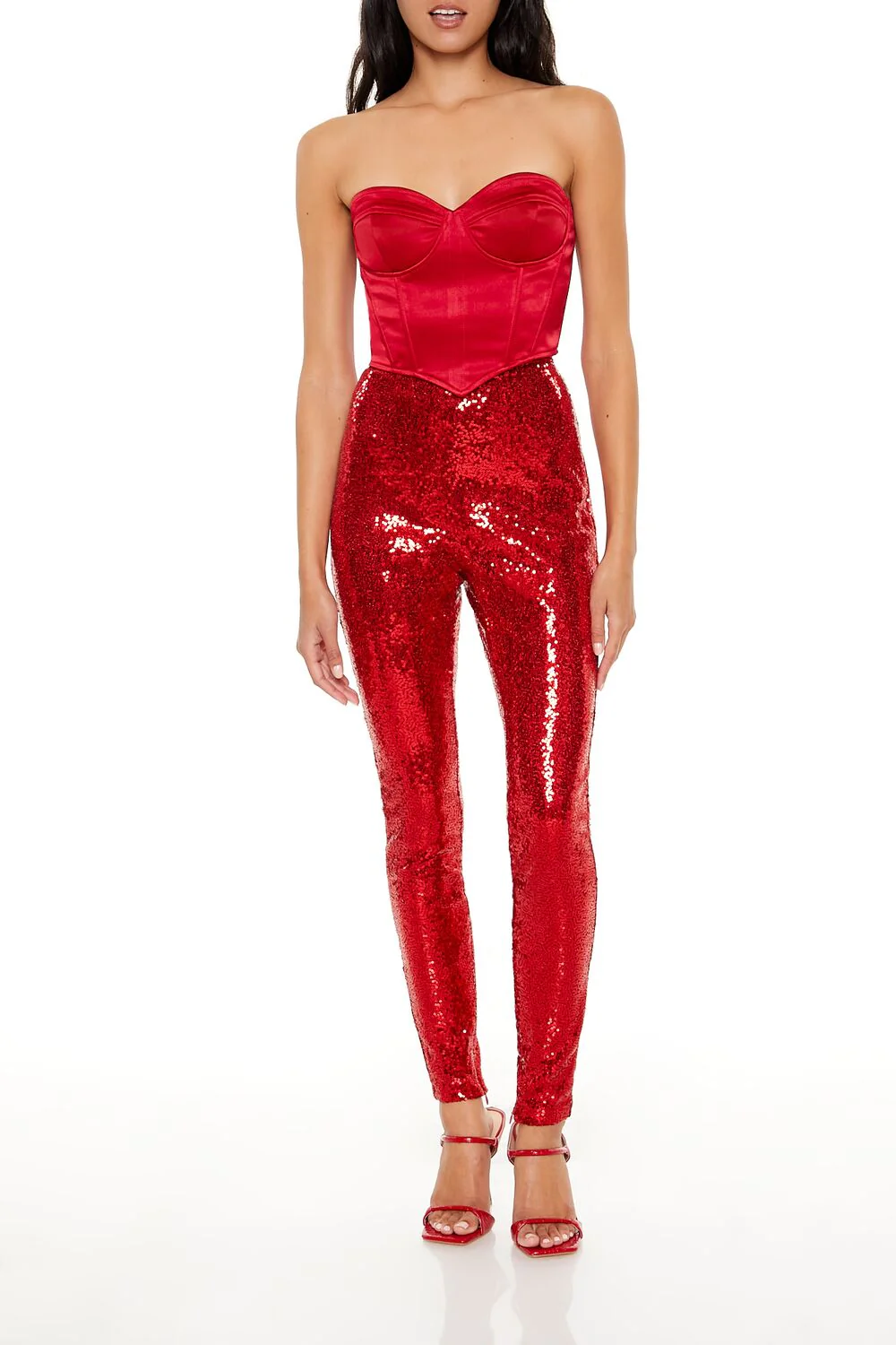 Sequin High-Rise Leggings - Image 6