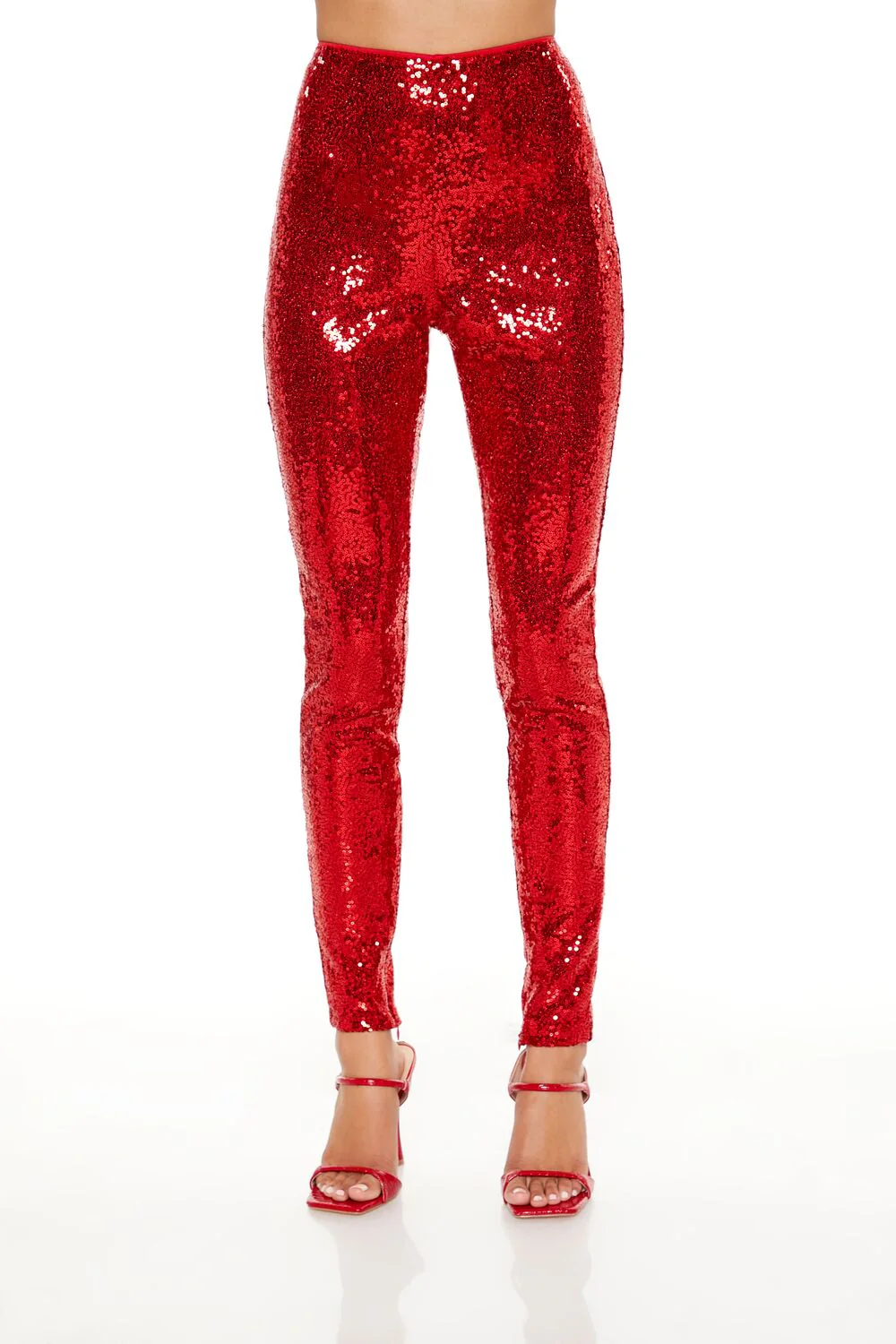 Sequin High-Rise Leggings - Image 7
