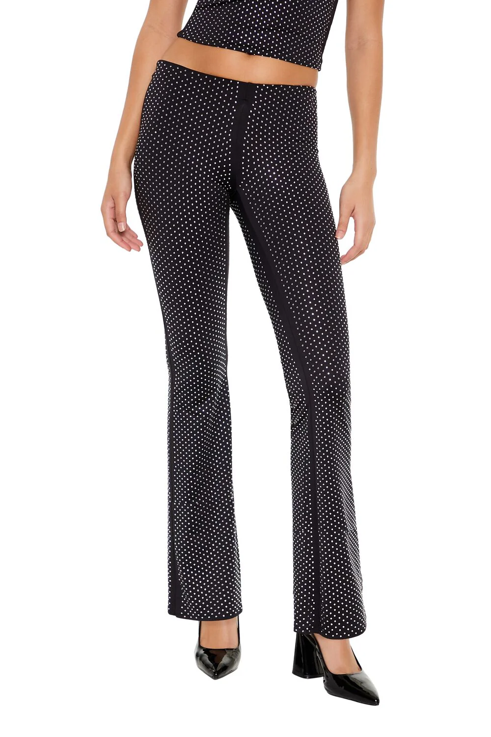 Contour Sculpt Rhinestone Pants - Image 2