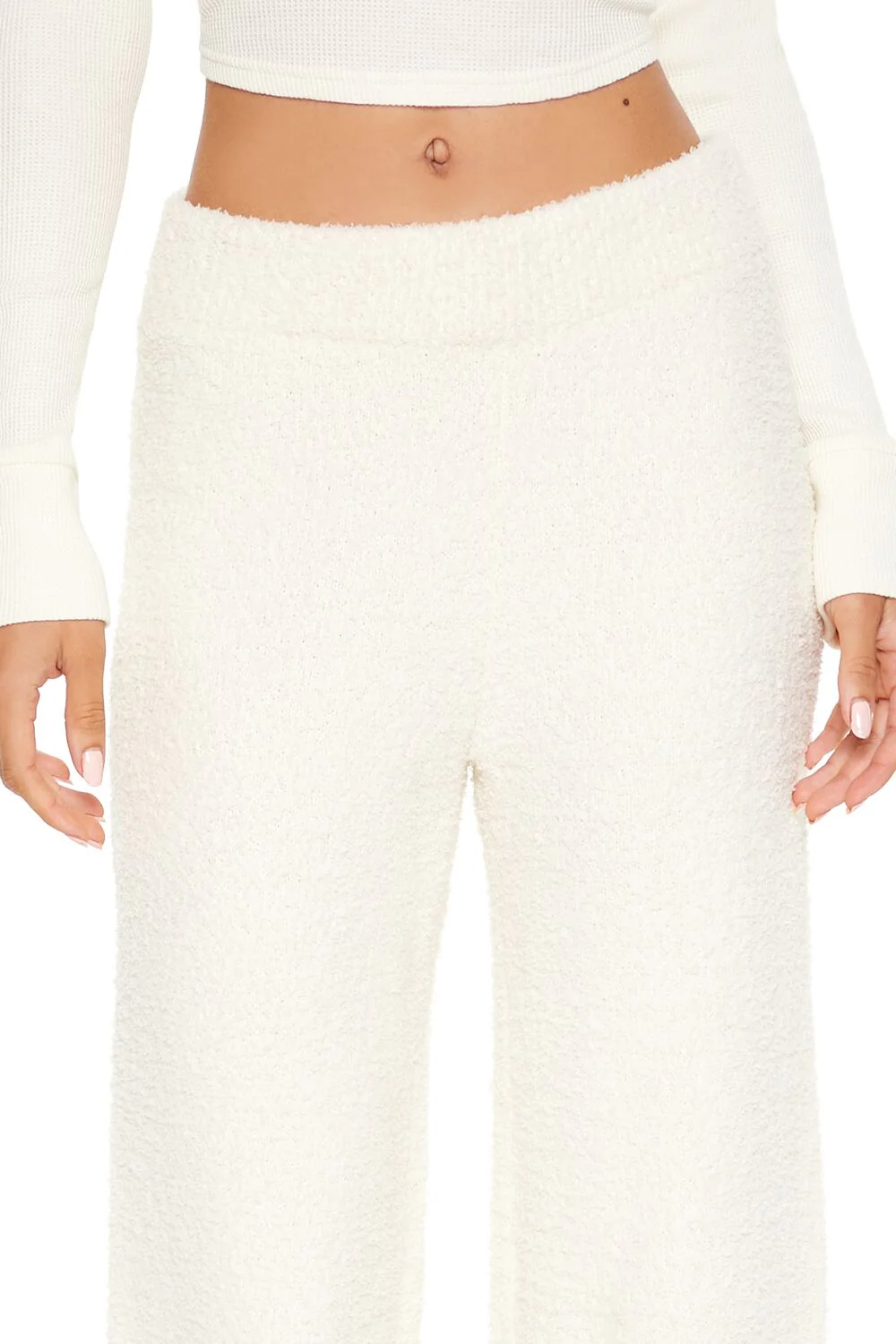 Plush High-Rise Pajama Pants - Image 10