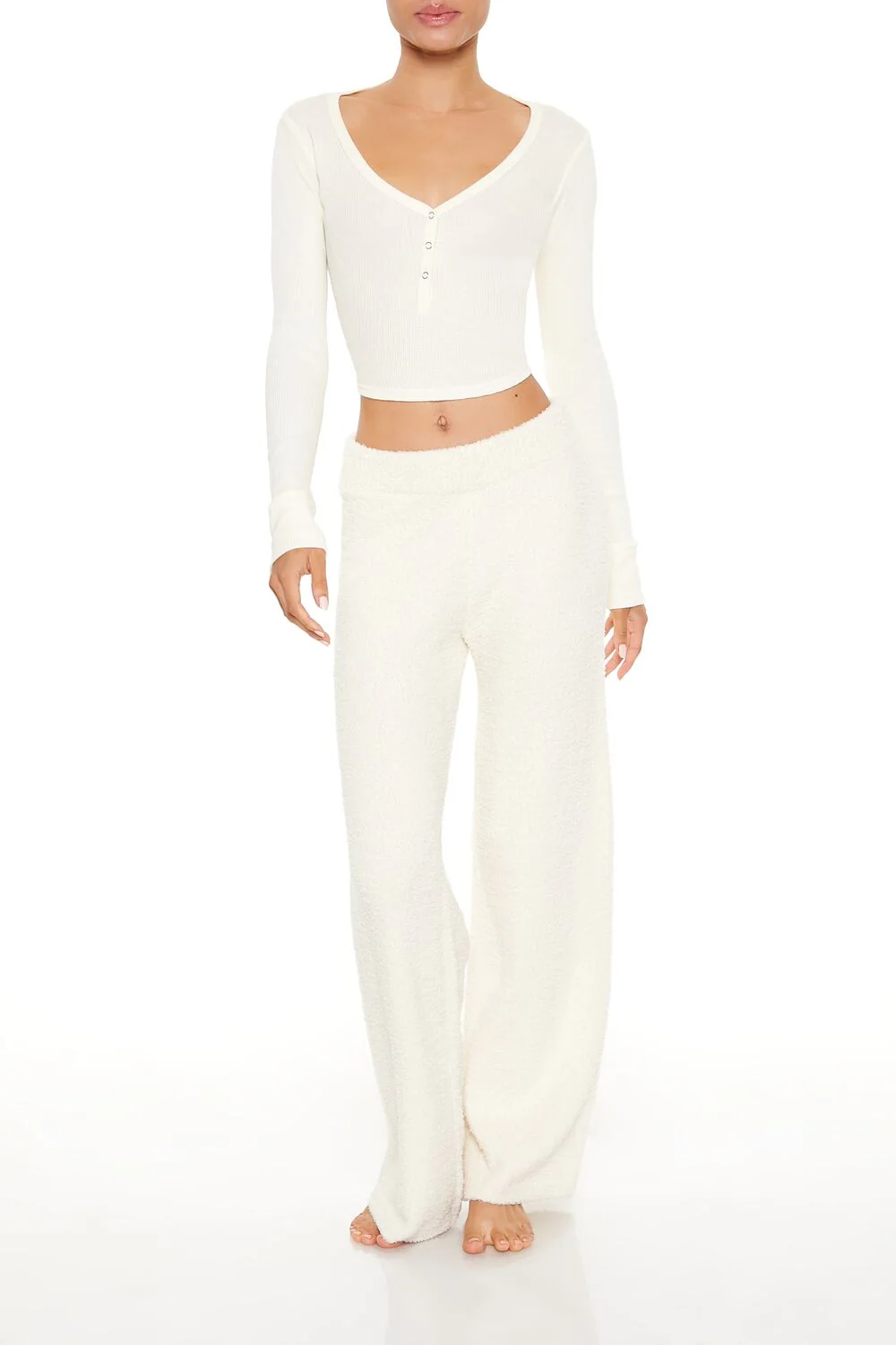 Plush High-Rise Pajama Pants - Image 6