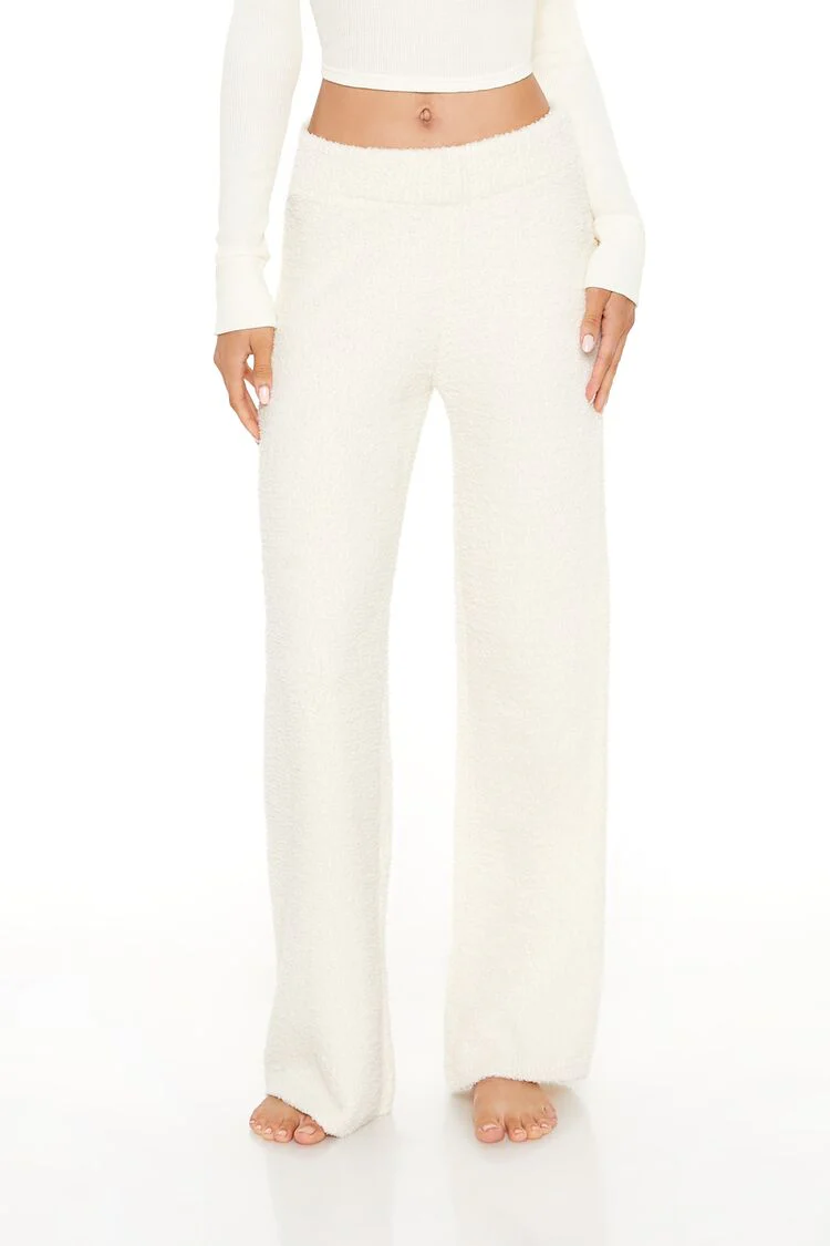 Plush High-Rise Pajama Pants - Image 7
