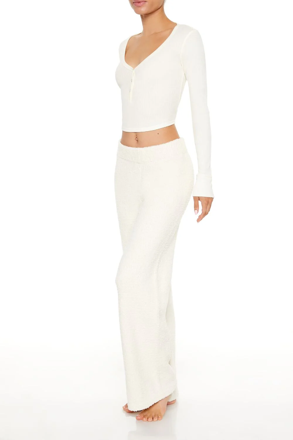 Plush High-Rise Pajama Pants - Image 8