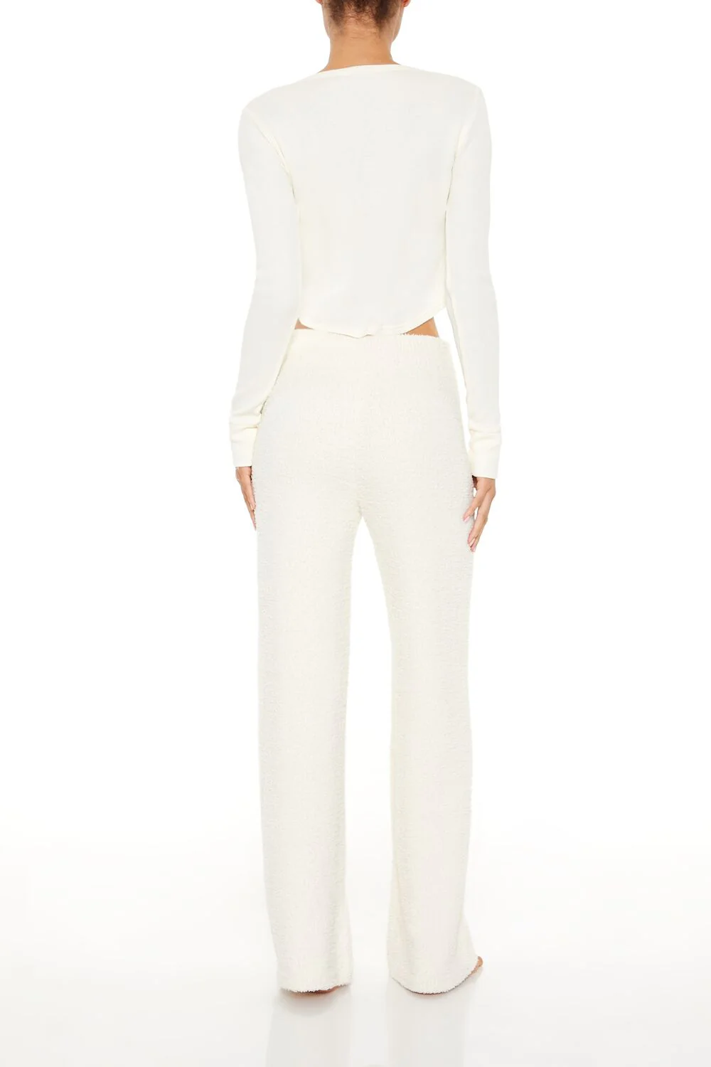 Plush High-Rise Pajama Pants - Image 9