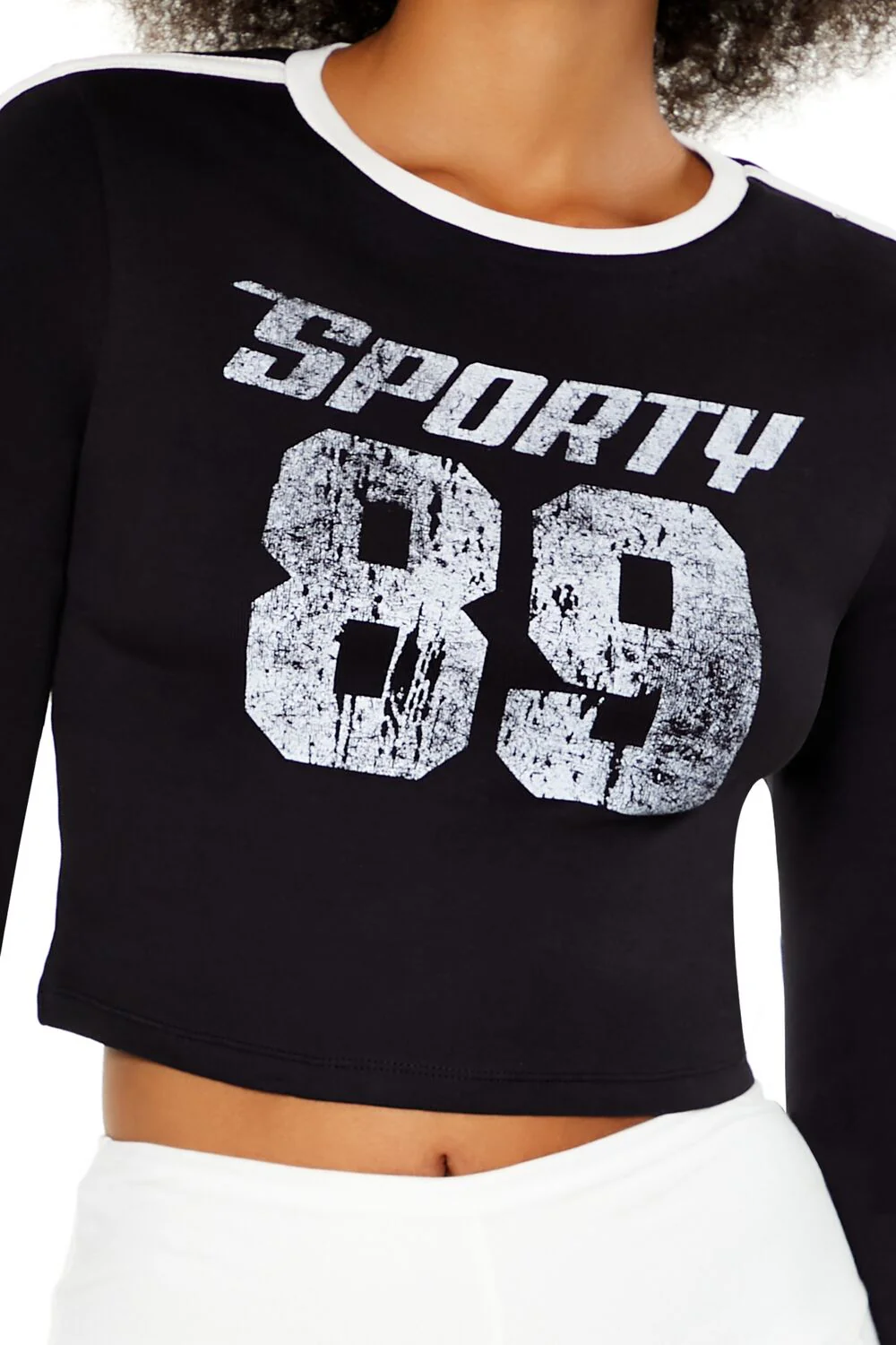 Sporty 89 Cropped Tee - Image 3