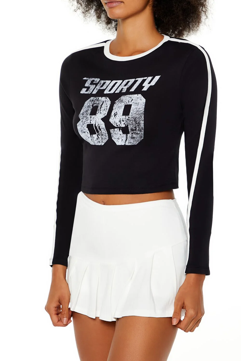 Sporty 89 Cropped Tee - Image 4