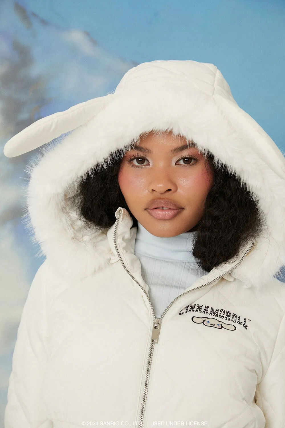 Active Hooded Cinnamoroll Jumpsuit - Image 2
