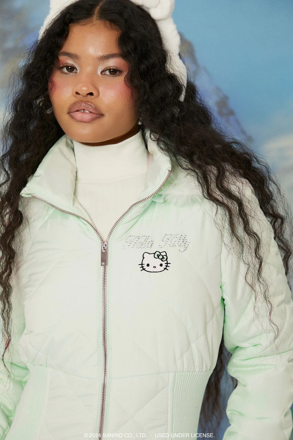 Active Quilted Hello Kitty Jumpsuit - Image 2