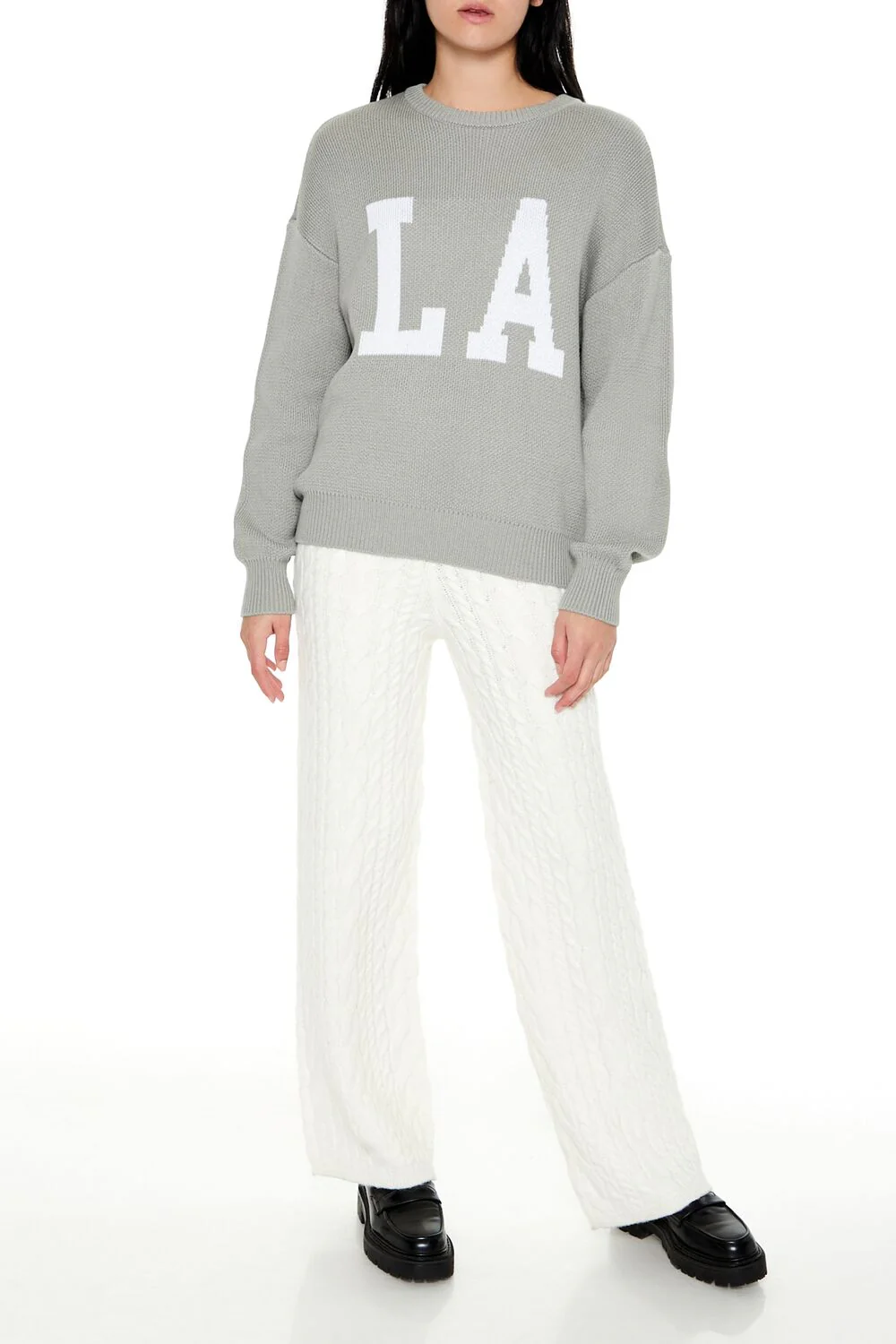 LA Graphic Drop-Sleeve Sweater - Image 2