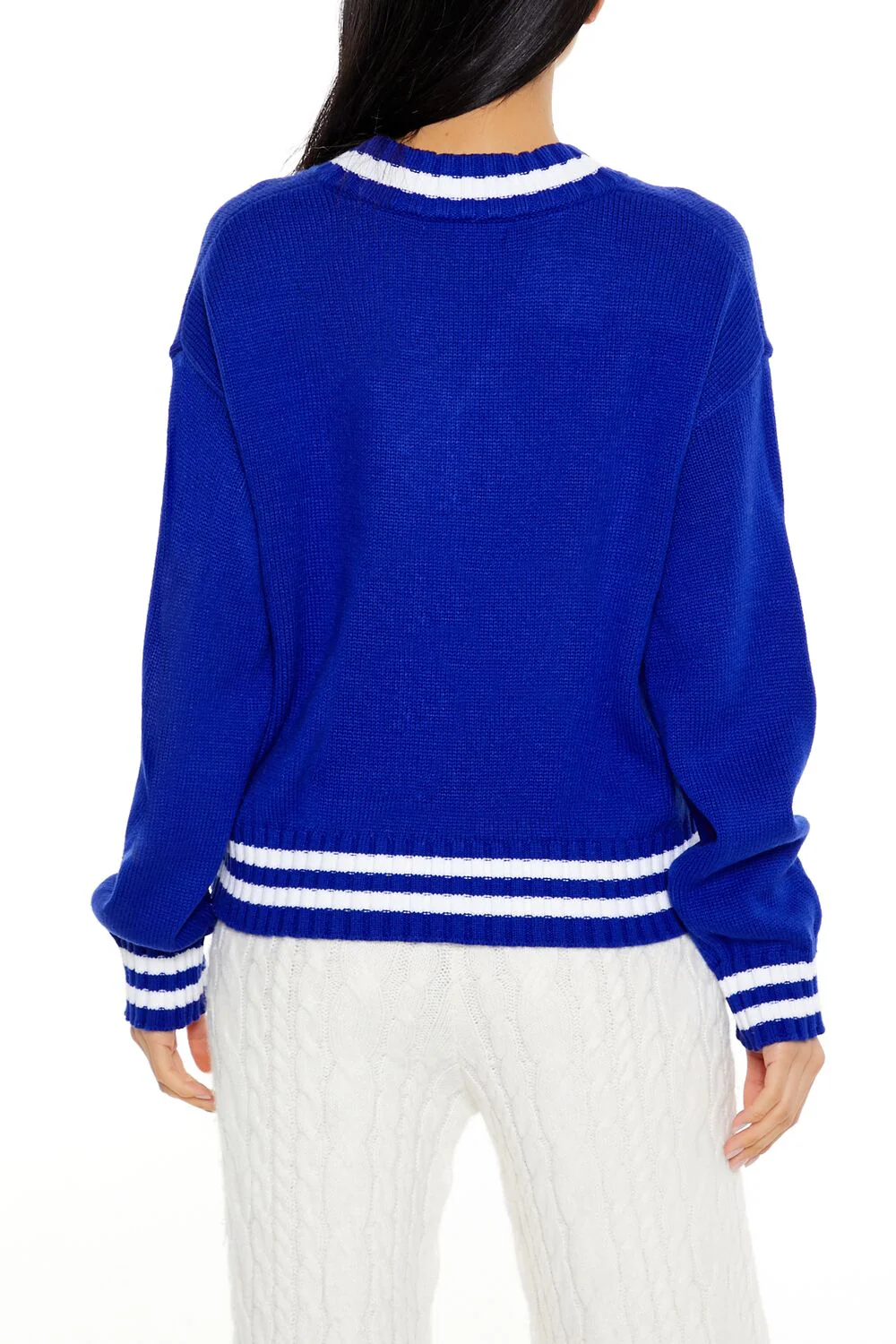 Varsity-Striped Chicago Sweater - Image 5