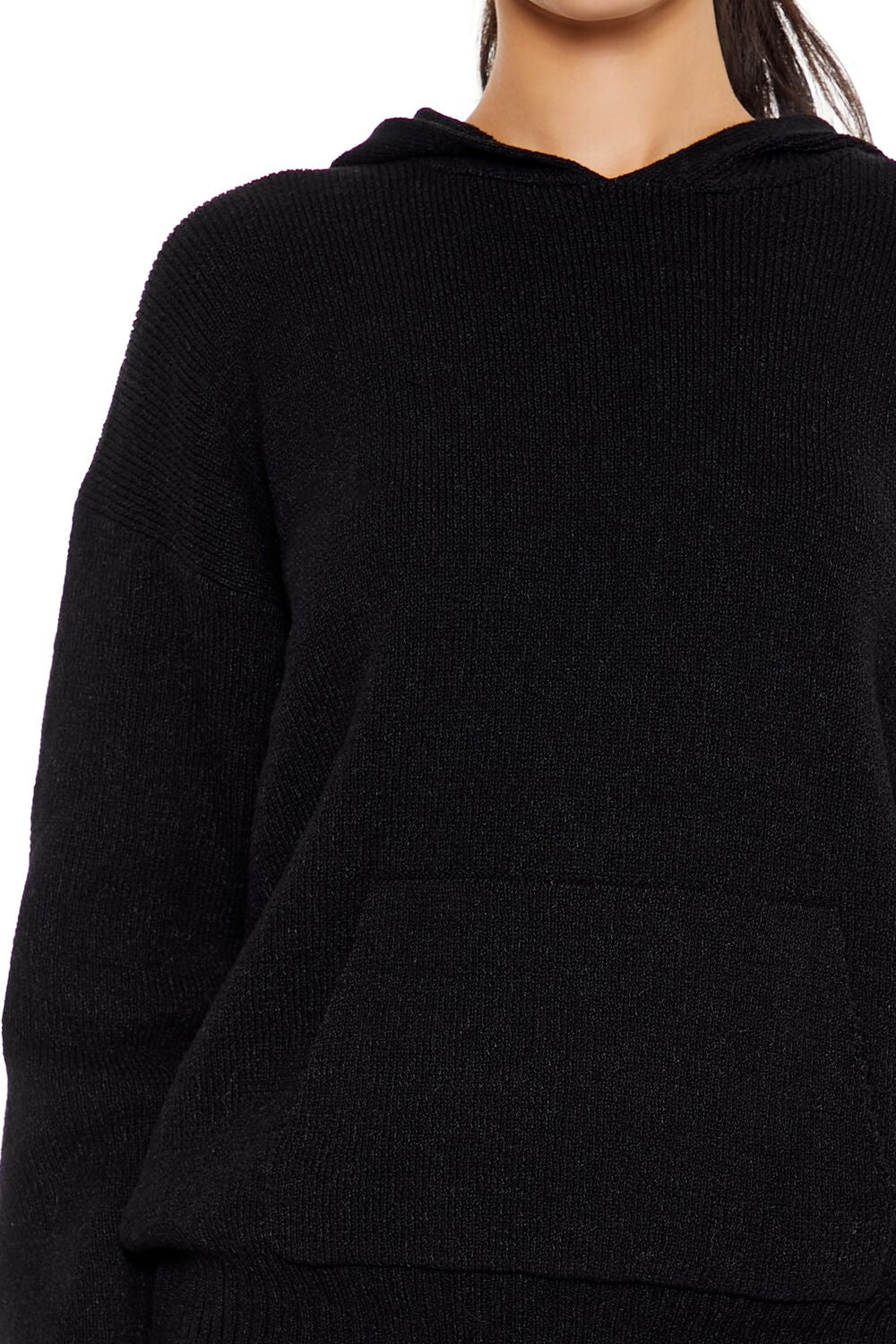 Hooded Drop-Sleeve Sweater - Image 3